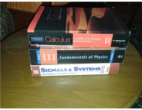 Fundamentals of physics, Calculus, Systems and signals