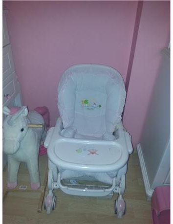 kraft dondolino marka sallanan bebek yatağı ve mama sandalyesi