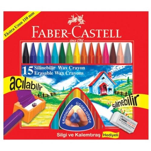 Mum Boya (wax Crayon) Faber Castell 15li 