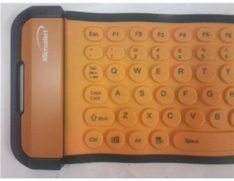 Laptop veye tablet için Silikon klavye