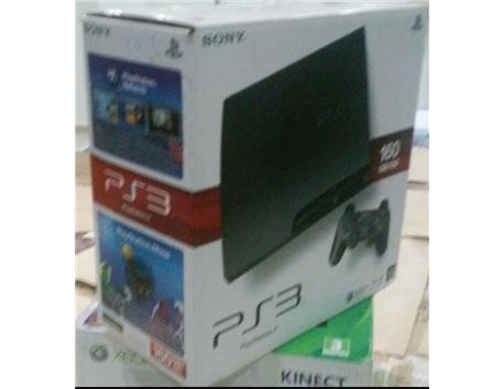 SONY PLAYSTATION 3 PS3 SLIM 160GB KONSOL+ 2 JOYSTİCK