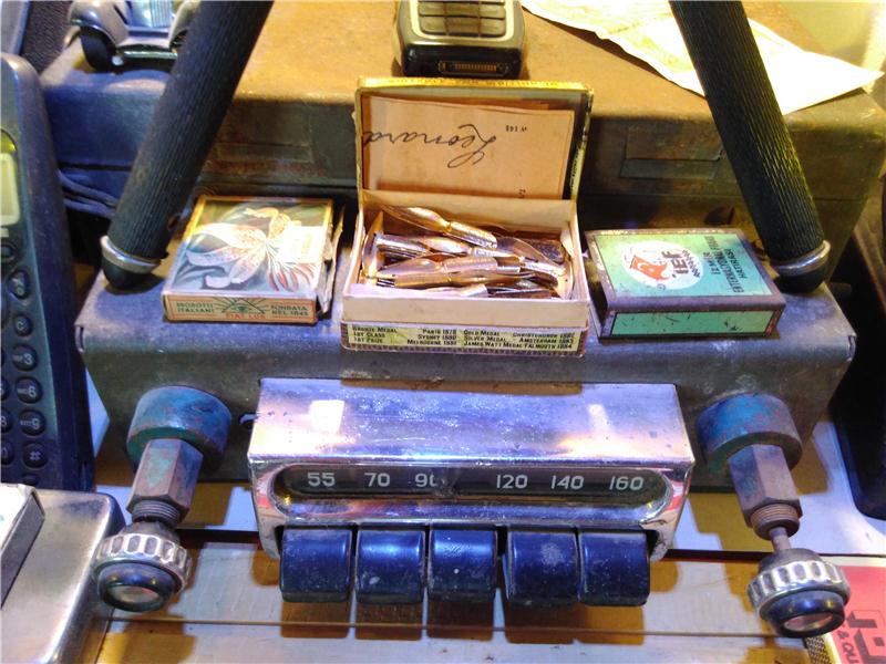 orjinal 1950 chavrolet radyo