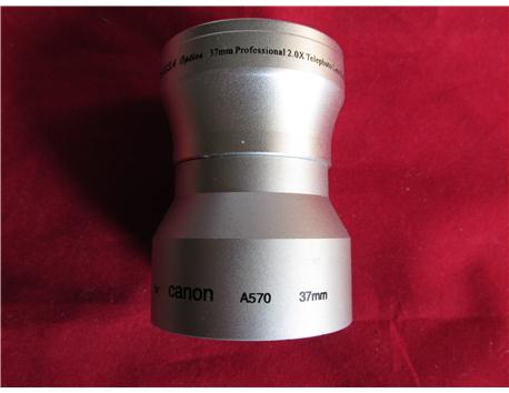 Canon Power Shot A570is dijital kamera için teleobjektifler 