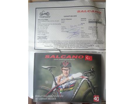 Salcano City Life 10 Hidrolik Disk Yol Bisikleti 24 Vites Temiz