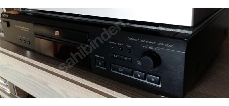 200Sony CDP-XE220 Cd Player - Mükemmel Durumda