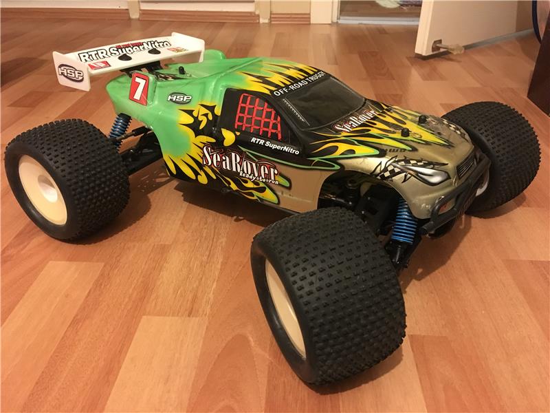 SEA ROWER  RC MONSTER TRUCK