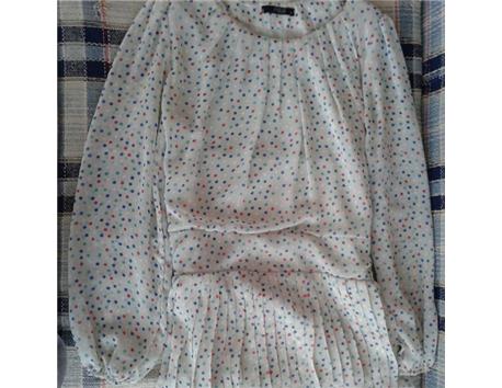 Pileli bluz önden görünüm.#bluz #ikinciel #ucuz #yepisyeni