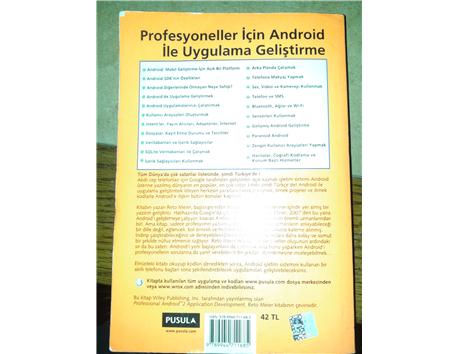 Android  kitabı, Çok Temiz  Professyoneller için...