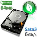 WD Caviar Green 3.5  SATA 3 Intell power 1TB 
