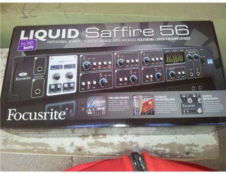 Focusrite saffire 56 + Kutusunda Tertemız + 1000 TL