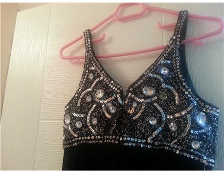 Swarovski Taşlı Şık abiye