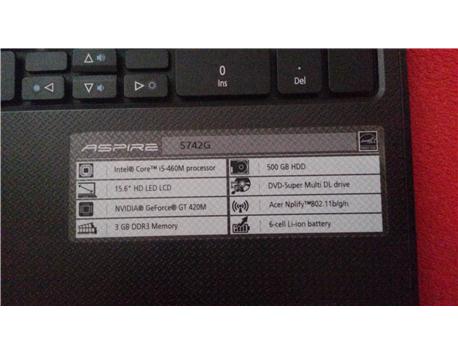 ACER 5742G TEMİZ PİŞMAN OLMAZSINIZ.