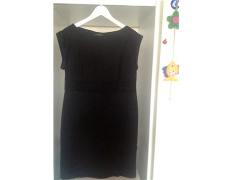 KOTON XXL (42) BEDEN SİYAH ELBİSE