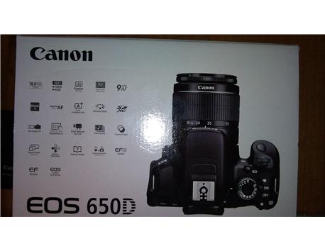 CANON 650D GARANTİLİ VE SİGORTALI