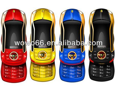 F39 Mini Araba Şeklinde Cep Telefonu Ferrari   170 tl