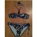 H&M MARKA STRAPLEZ BİKİNİ