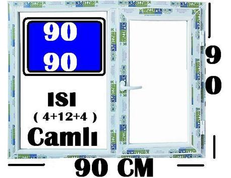 90X90 ISI CAMLI PENCERELERDE UYGUN FİYATLAR