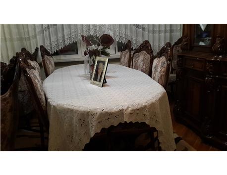 Salon Takımı - masa - sandalye - vitrin ve telefon sehpası ve aynası