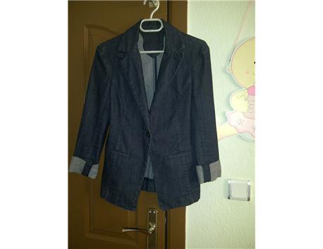 38 beden sifir kot ceket 17 tl