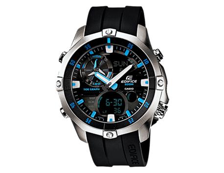 CASIO EDIFICE EMA-100-1A YENİ MODEL ISI ÖLÇER -ÇOK AZ KULLANILDI   