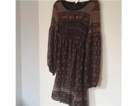 15 lira koton marka kullanilmamis sifon elbise