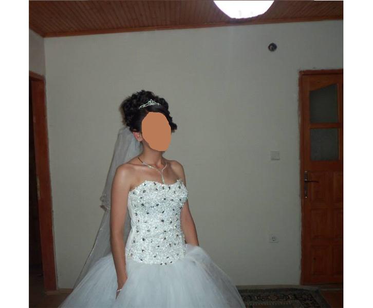 GELİNLİK PRENSES MODEL 