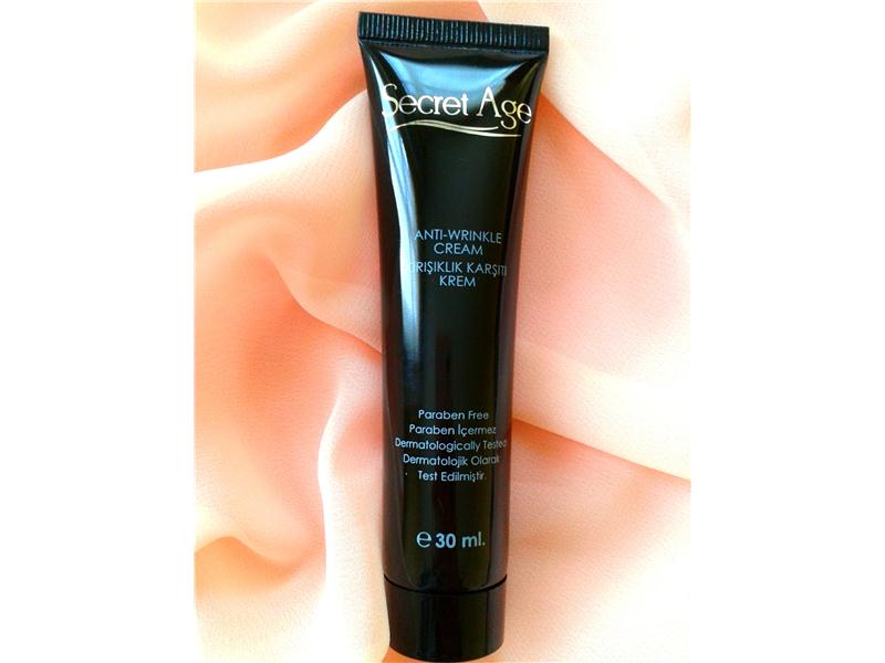 secret age kırışıklık karşıtı krem