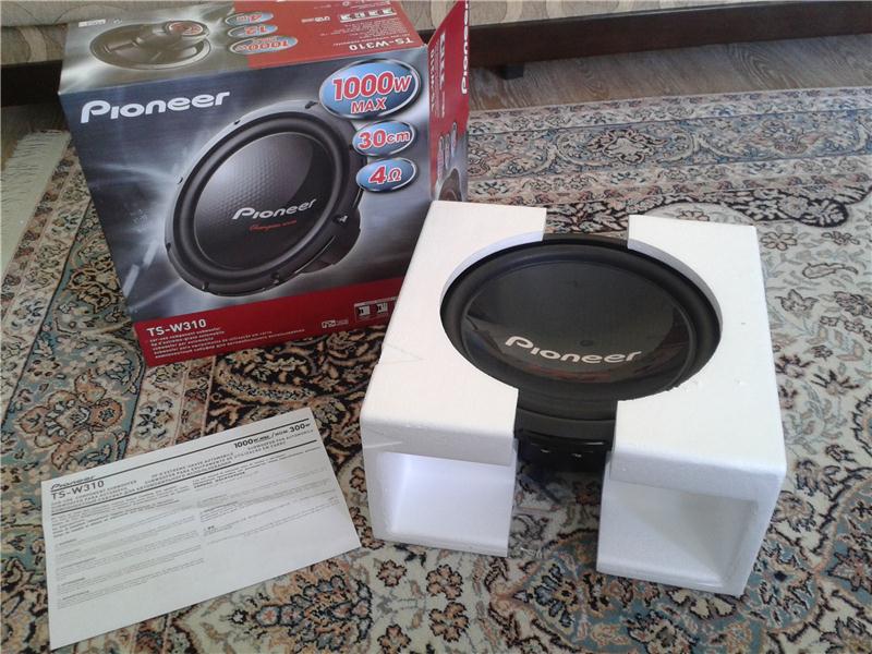 sıfır pioneer bass 1000´lik