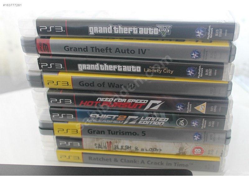PS3 160 GB ÇOK AZ KULLANILMIŞ ORJİNAL OYUNLARLA AÇIKLAMAYI OKU