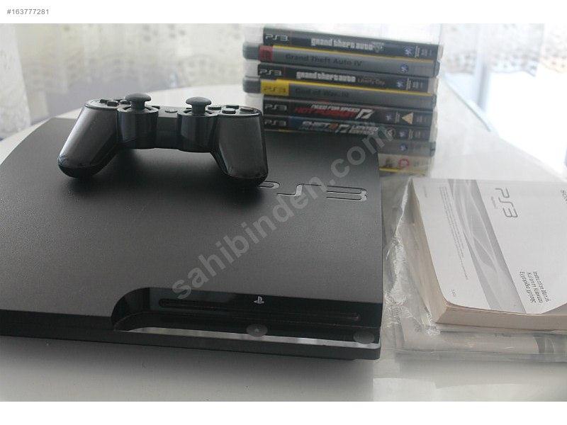 PS3 160 GB ÇOK AZ KULLANILMIŞ ORJİNAL OYUNLARLA AÇIKLAMAYI OKU