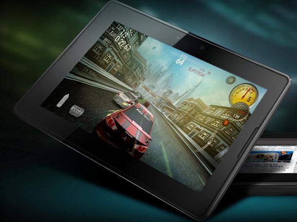 Sıfır BlackBerry Playbook ile android oyun ve program...