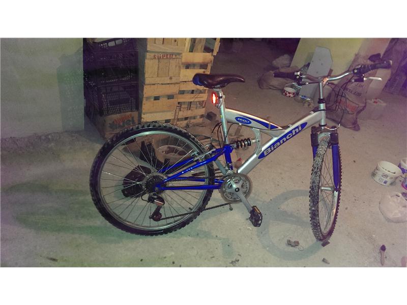 bianchi grizzly bisiklet acil satılık