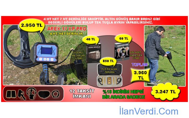 SATILIK DERİN ARAMA DEDEKTÖRÜ AREX XP PRO 17 FUL PAKET _ DEDEKTÖR PAZARI