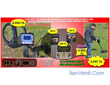 SATILIK DERİN ARAMA DEDEKTÖRÜ AREX XP PRO 17 FUL PAKET _ DEDEKTÖR PAZARI