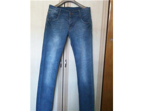 Orijinal ZARA 28-30 beden belden ayarlamalı mavi kot pantolon