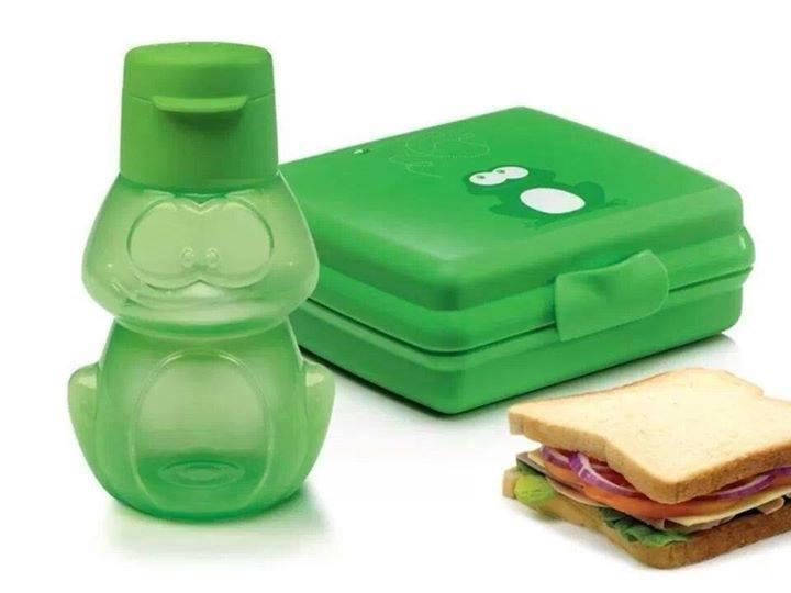 ÇOCUKLAR İÇİN BESLENME KABI VE SULUK TUPPERWARE