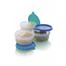 MOR VE PEMBE TUPPERWARE SAKLAMA KAPLARI 