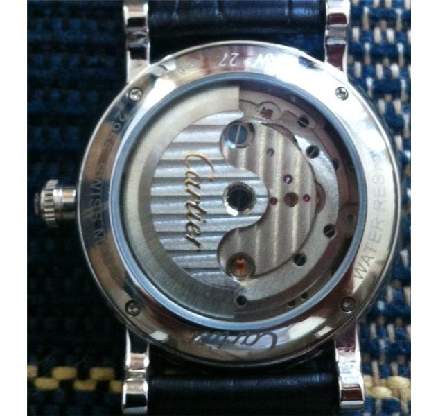 Cartier (kurmalı saat) Pil derdi yok