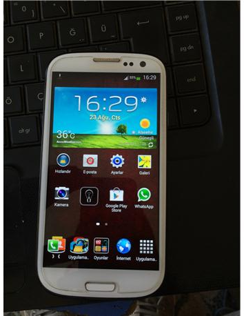 Tertemiz galaxy s3