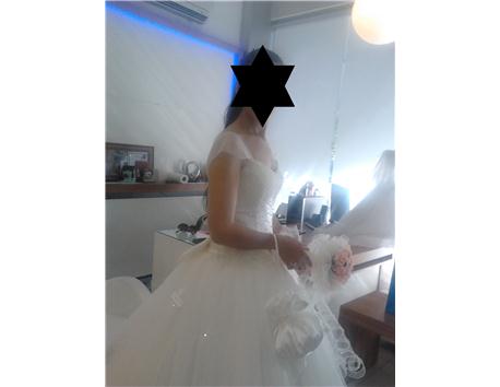 PRENSES MODEL İNCİ EL İŞLEMELİ ŞIK VE ZARİF GELİN OLMAK İÇİN
