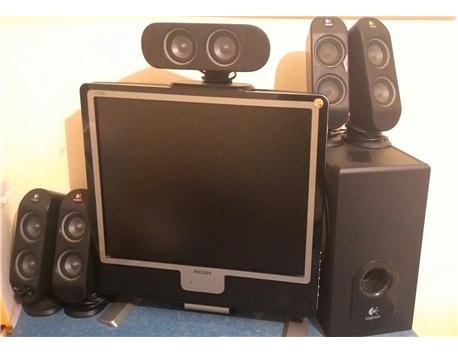 philips 170x5 + logitech x530 3oo tl
