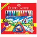 Mum Boya (wax Crayon) Faber Castell 15li 