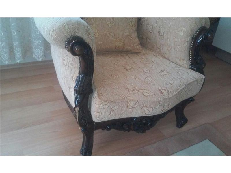 el oyması ceviz salon takımı