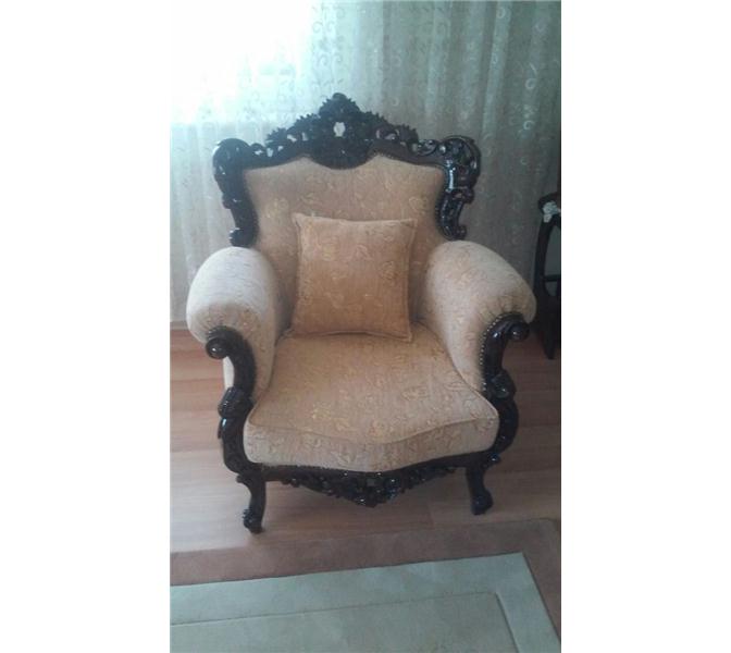 el oyması ceviz salon takımı