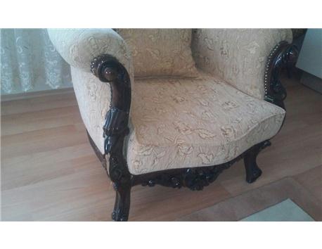 el oyması ceviz salon takımı