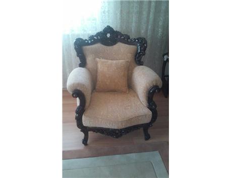 el oyması ceviz salon takımı