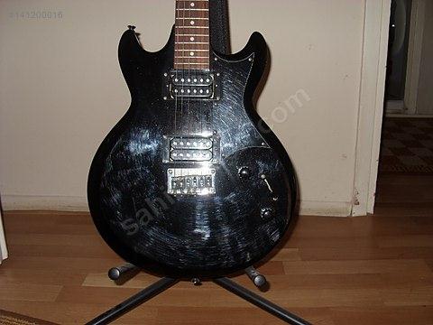 ibanez elektro gitar+prosesör+anfi