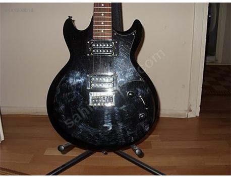 ibanez elektro gitar+prosesör+anfi