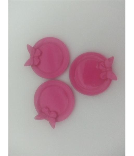 Kelebekli Bardak Altı (10 cm)
