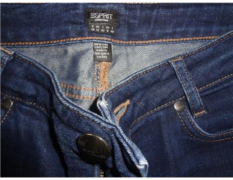 ESPRIT KOT PANTOLON 38 BEDEN TEMİZ.